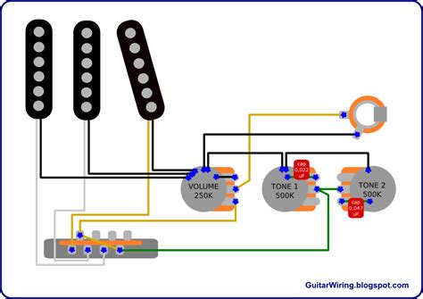 pickups    switch  diagram fender stratocaster guitar forum