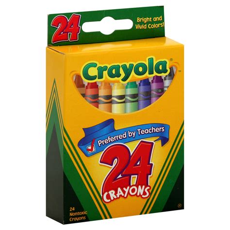 crayola crayons  count