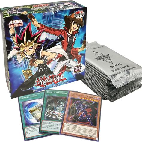 pcsset yu gi  game cards classic yugioh game english cards carton collection cards