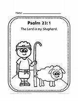 Psalm Sheet sketch template