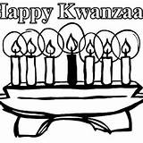 Kwanzaa Coloring Pages Kinara Happy Unity Getdrawings Color Getcolorings Books Printable sketch template