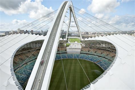 trials rider brian capper traverses stadium arch crazy  life