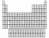 Periodic Table sketch template