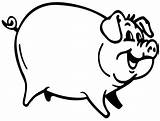 Pig Coloring Pages Color Piggy Coloringpages1001 Book Pic sketch template