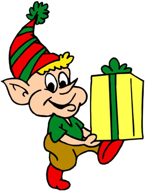 christmas elves pictures clipart