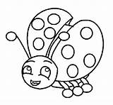 Ladybug Mariquita Colorir Joaninha Imprimir Coccinelle Marieta Mariquitas Coloriage Mignonne Bonica Carino Stampare Joaninhas Acolore Dibuix Calcar Dibuixos Bug Tic sketch template