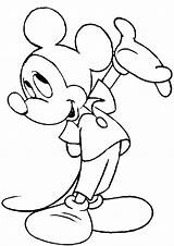Mickey Mouse Coloring Pages Drawing Disney Outline Clipart Gang Cliparts Printable Kids Feb9 Color Remote Control Template Lightning Cute Clip sketch template