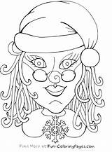 Claus Mrs Getcolorings Source sketch template
