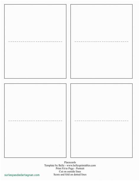 downloadable  printable tent cards template printable templates