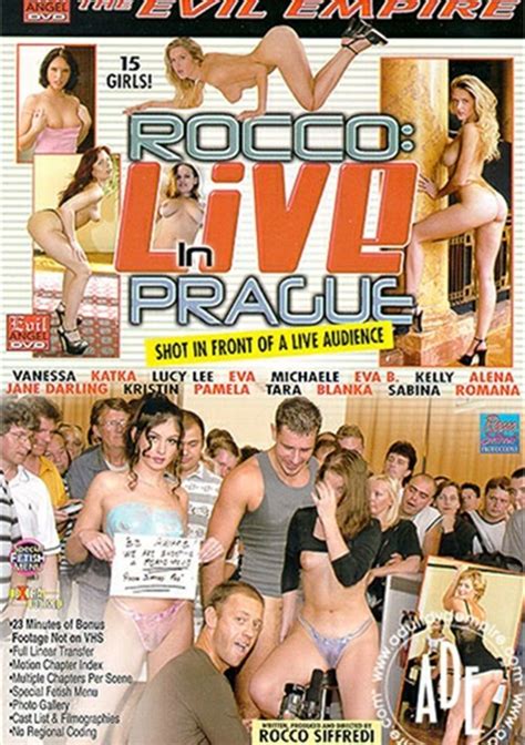Rocco Live In Prague 2003 Evil Angel Rocco Siffredi Adult Dvd