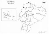 Ecuador Mapa Del Para Colorear Pintar Politico Político Reproduced sketch template