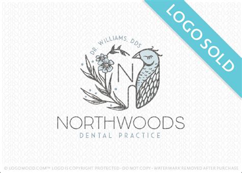 northwoods dental buy premade readymade logos  sale