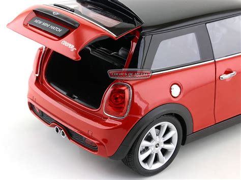 mini cooper  hatchback review red black  welly