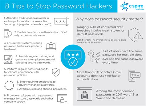 tips  stop password hackers