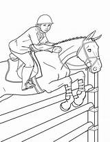 Horse Coloring Pages Jumping Show Horses Pony Book Club Printable Kids 2010 Drawing Jump Racing Barrel Search Showjumping Getdrawings Getcolorings sketch template