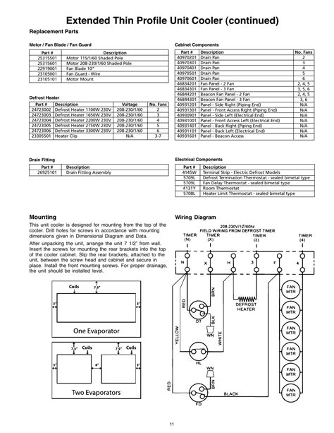 diagram bohn unit coolers wiring diagrams mydiagramonline