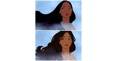 Pocahontas Disney Princesses With Different Races