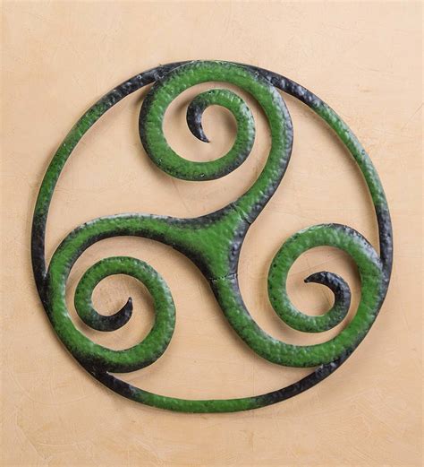 Celtic Triskele Metal Wall Art Wind And Weather