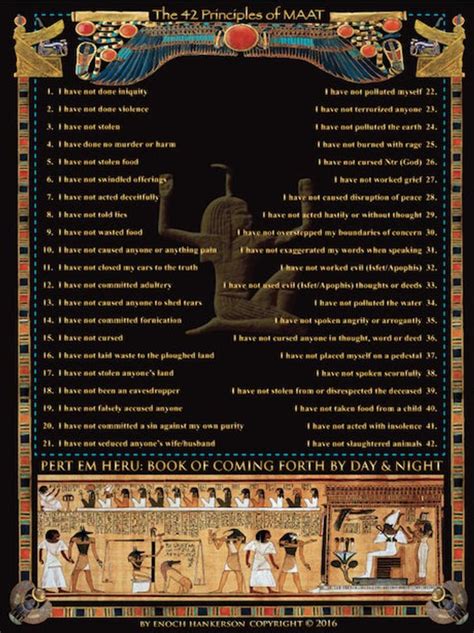 laws  maat etsy maat ancient egyptian gods kemetic spirituality