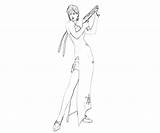 Resident Evil Pages Coloring Ada Wong Gun Printable Getcolorings Color Template sketch template