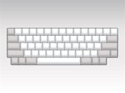 keyboard blank template
