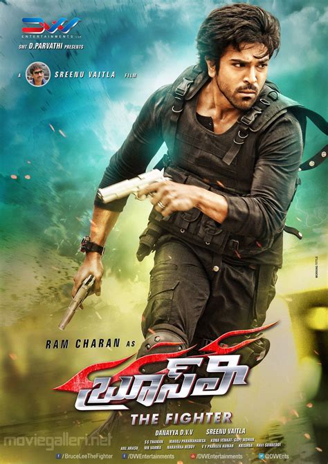 Ram Charan’s Bruce Lee First Look Poster New Movie Posters