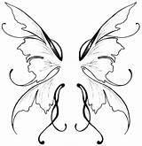 Gothic Faery Liliana Papillon sketch template