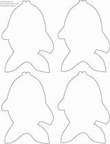 Fish Printable Cutouts Cut Coloring Cutout Comments Template sketch template