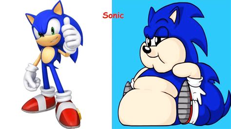 sonic  fat   characters youtube