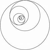 Golden Ratio Fibonacci Spiral Zentangle Templates Circle Making Circles Geometric Tattoo Math Patterns Designs Doodle Wonderhowto Draw Zentangles Things Template sketch template