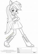 Pony Equestria Coloring Little Girls Pages Dash Rainbow Mlp Girl Eg Color Print Drawing Printable Getcolorings Getdrawings Coloringhome Library Eques sketch template