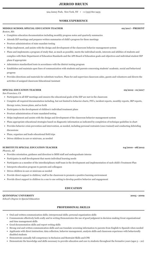 resumes  teachers  experience pictures   job resume