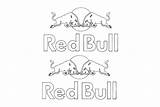 Bull Red Logo Dxf Drawing  3axis Paintingvalley sketch template