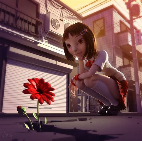 Rebuild Japan 3d Anime Illustrationscoolvibe – Digital Art