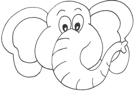 elephant coloring book face drawing png clipart arm black