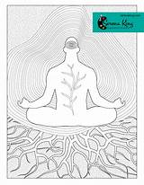 Coloring Grounding Spiritual Pages Choose Board sketch template