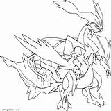 Legendaire Kyurem Jecolorie Coloring Beau Benjaminpech Pokémon Gx sketch template