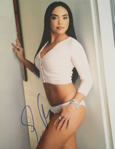 Selena Santana Super Sexy Signed 8x10 Photo Adult Model Coa Proof E6 Ebay
