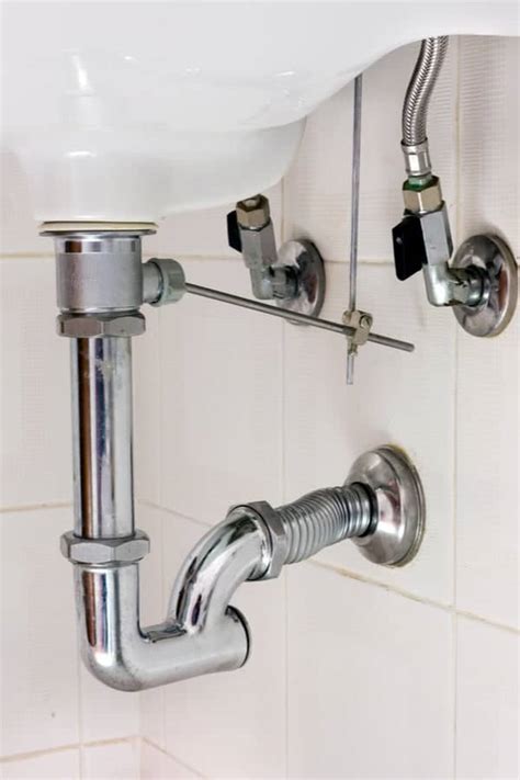 bathroom sink drain pipe diagram modern home plans