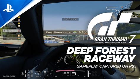 new gran turismo 7 ps5 gameplay features deep forest raceway gameplay