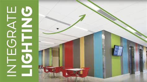 seamlessly integrate linear lighting armstrong ceiling solutions youtube