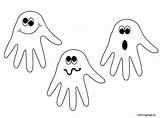 Ghosts sketch template