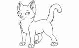 Cat Coloring Warrior Anime Pages Cats Drawing Chibi Real Realistic Getdrawings Getcolorings Color Printable Colorings sketch template