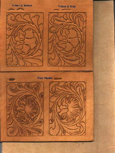 printable western leather tooling patterns printable word searches