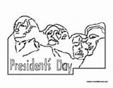 Presidents Rushmore Mount Coloring Pages sketch template