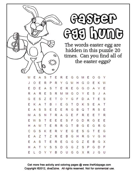 printable easter word search russell website