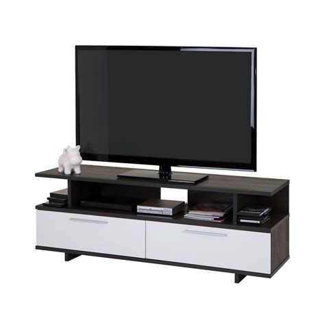 south shore quantum         tv stand  brown