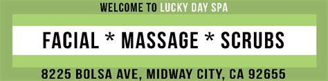 lucky day spa oc massage  spa