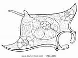 Stingray Coloring Pages Corvette Printable Color Getcolorings sketch template