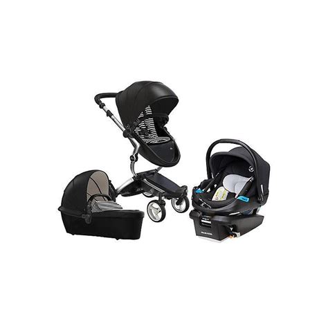mima xari travel system  black maxi cosi coral xp infant car seat aluminum chassis black